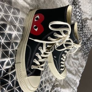 black converse play COMME des GARÇONS